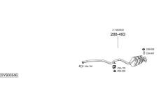 Výfukový systém BOSAL SYS03546