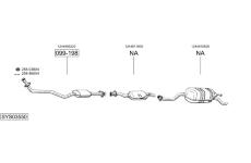 Výfukový systém BOSAL SYS03550