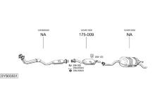Výfukový systém BOSAL SYS03551