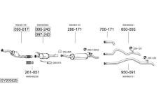 Výfukový systém BOSAL SYS03629