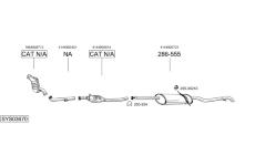 Výfukový systém BOSAL SYS03670