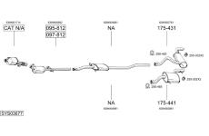 Výfukový systém BOSAL SYS03677