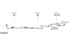 Výfukový systém BOSAL SYS03804