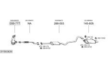 Výfukový systém BOSAL SYS03829