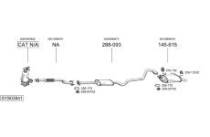 Výfukový systém BOSAL SYS03841