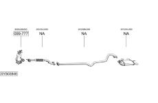 Výfukový systém BOSAL SYS03848