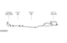 Výfukový systém BOSAL SYS03878