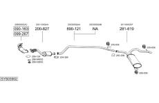 Výfukový systém BOSAL SYS03902