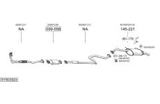 Výfukový systém BOSAL SYS03923