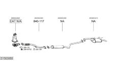 Výfukový systém BOSAL SYS03950