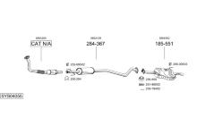 Výfukový systém BOSAL SYS04055