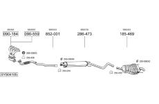 Výfukový systém BOSAL SYS04105