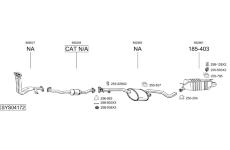 Výfukový systém BOSAL SYS04172