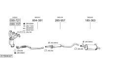 Výfukový systém BOSAL SYS04327