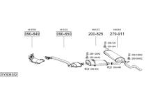 Výfukový systém BOSAL SYS04352