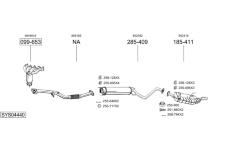 Výfukový systém BOSAL SYS04440