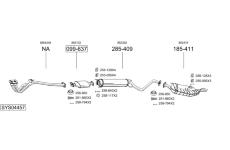 Výfukový systém BOSAL SYS04457