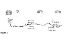 Výfukový systém BOSAL SYS04464
