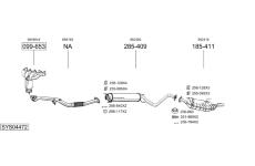 Výfukový systém BOSAL SYS04472