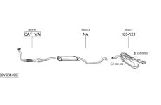 Výfukový systém BOSAL SYS04485