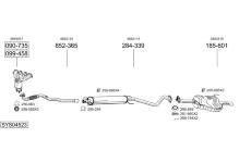 Výfukový systém BOSAL SYS04523