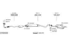 Výfukový systém BOSAL SYS04528