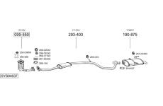 Výfukový systém BOSAL SYS04637
