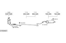 Výfukový systém BOSAL SYS04657