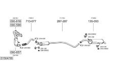 Výfukový systém BOSAL SYS04789