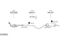 Výfukový systém BOSAL SYS04848