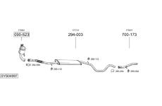Výfukový systém BOSAL SYS04997