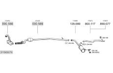 Výfukový systém BOSAL SYS05079