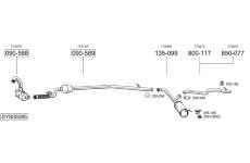 Výfukový systém BOSAL SYS05085
