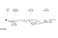 Výfukový systém BOSAL SYS05459