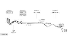 Výfukový systém BOSAL SYS05704