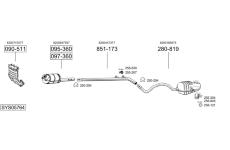 Výfukový systém BOSAL SYS05764