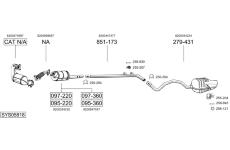 Výfukový systém BOSAL SYS05818