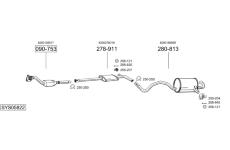 Výfukový systém BOSAL SYS05822