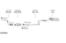 Výfukový systém BOSAL SYS05946