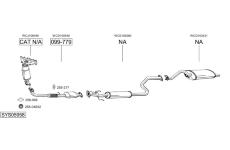 Výfukový systém BOSAL SYS05958
