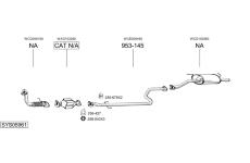 Výfukový systém BOSAL SYS05961