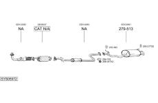 Výfukový systém BOSAL SYS05972