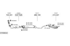 Výfukový systém BOSAL SYS06042