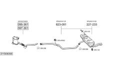 Výfukový systém BOSAL SYS06068