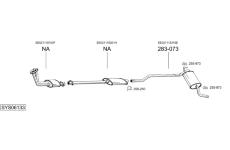 Výfukový systém BOSAL SYS06133