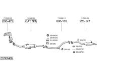 Výfukový systém BOSAL SYS06468