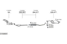 Výfukový systém BOSAL SYS06597