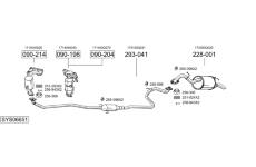 Výfukový systém BOSAL SYS06651