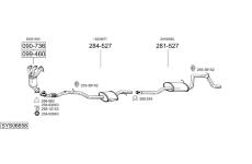 Výfukový systém BOSAL SYS06658
