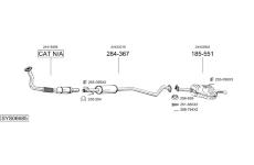 Výfukový systém BOSAL SYS06685